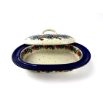 618  Bunzlau kleine Ovale Ovenschaal 1535X Dekschalen